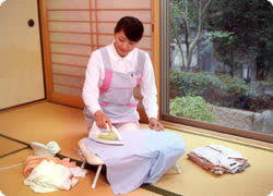 家事お手伝い アイロン
