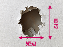 壁の穴